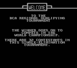 Championship Pool screenshot 5 for NES